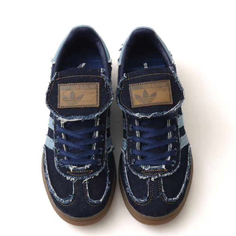 atmos x adidas Handball Spezial LT KJ5754 Denim Men's Size Custom image 5