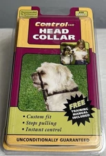 Control Ease Head Collar Size Small Custom Fit Dog Collar Black New in Box 