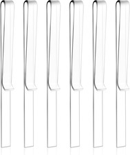 6 Pcs Music Stand Clips, Clear Acrylic Music Book Stand Page Holder Clip to Hold