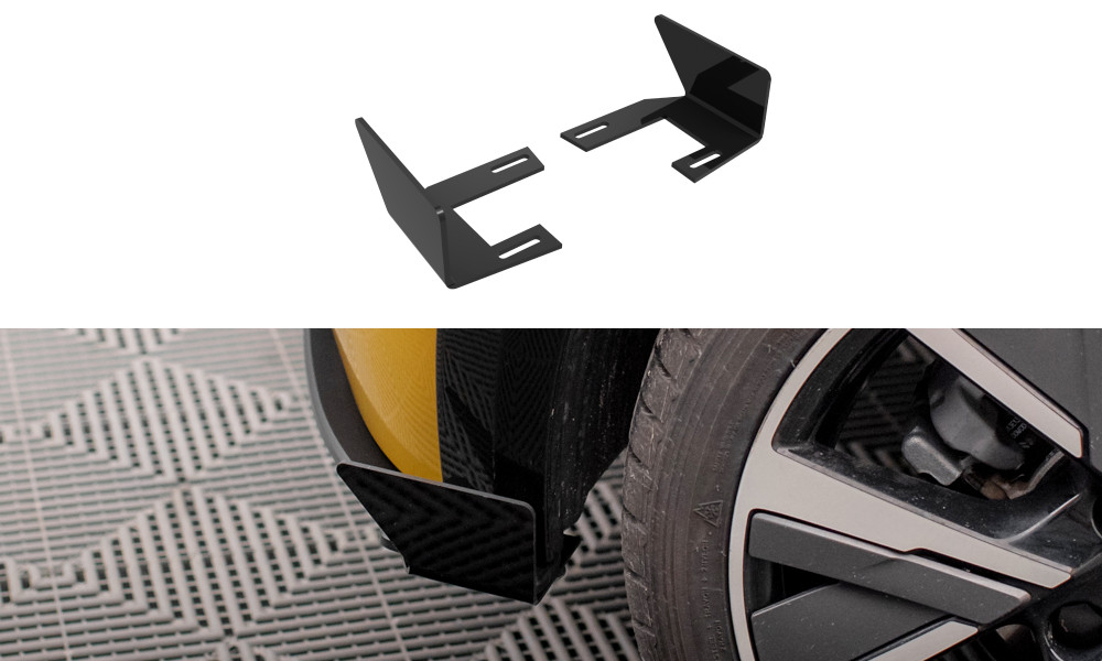 Flaps Arrière Maxton Peugeot 208 GT Mk2 Spoiler Diffuseur Latéral