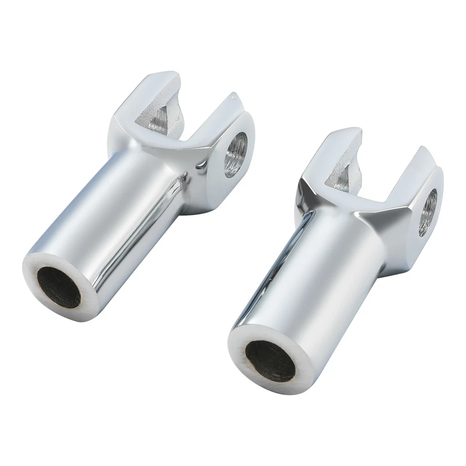 Kits de soportes de clavija cromados para Harley Davidson Softail 2000-06 Foto 4 de 4