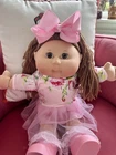 Cabbage Patch Doll Play Along Girl Brown Eyes