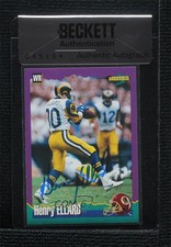 BAS 1994 Score Henry Ellard #76 Seal of Authenticity Auto 3c7