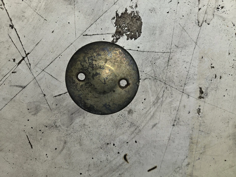 Harley Davidson Panhead FL FLH DuoGlide OEM Clutch / Chain Inspection Cover - Image 3 of 4