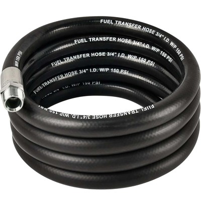 #ad #ad 12FT 3 4IN Fuel Transfer Hose fit Gasoline Diesel Dispensing Kerosene Biodiesel $47.99