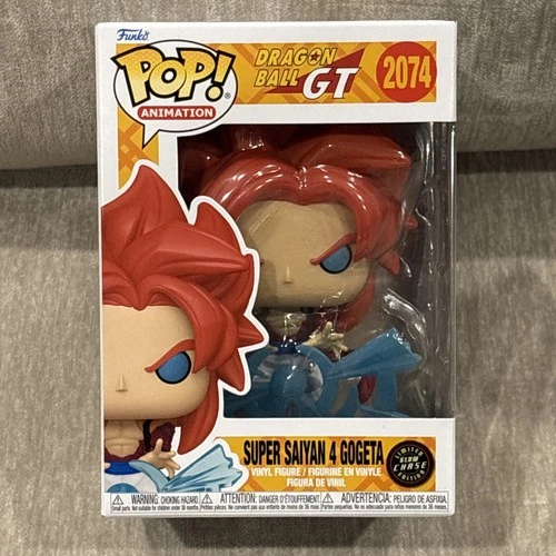 Funko Pop Animation Dragon Ball GT Super Saiyan 4 Gogeta Glow Chase 2074 Figure