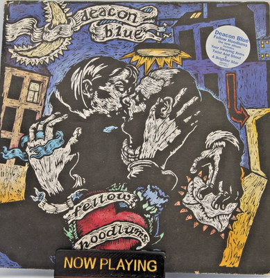 Deacon Blue Fellow Hoodlums UK VINYL Lp NO BOOKLET