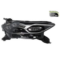 1X Hauptscheinwerfer Valeo 450975 Passend FüR DS