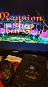 *tested, Ugly Case But Amazing Booklet And CD* Mansion of Hidden Souls Sega CD  