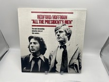 "All the President's Men" Widescreen Laserdisc LD - Robert Redford