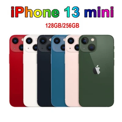 Neuf Apple iPhone 13 Mini 5G 128GB/256GB Débloqué Mobile Sans Contrat Téléphones - Photo 1/4