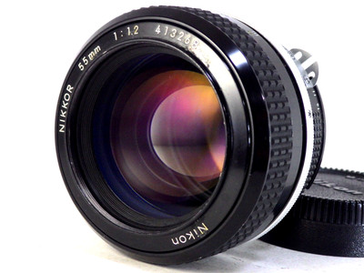 Nikon Ai Nikkor 55mm f/1.2 Prime MF Lens Near Mint No Fungus No Haze from Japan