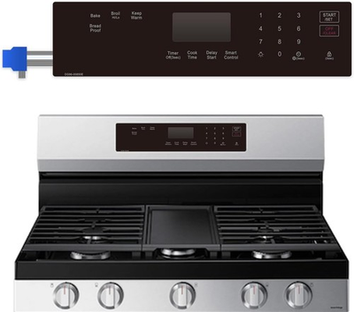 #ad #ad New For Samsung Ovens DG96 00850E Range Membrane Switch Touchpad Control Panel $39.88