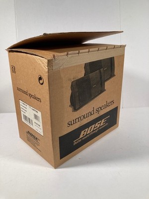 PAIR 2 BOSE 100 S GY 010748 Surround Loud Speaker Authentic Genuine OEM NIB