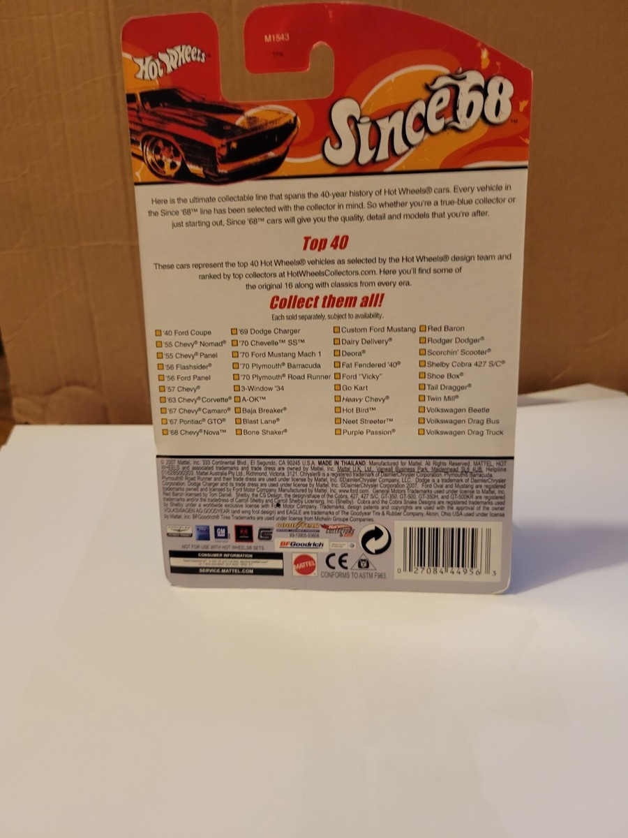 Hot Wheels 2007 since 68 top 40 dairy delivery | eBay