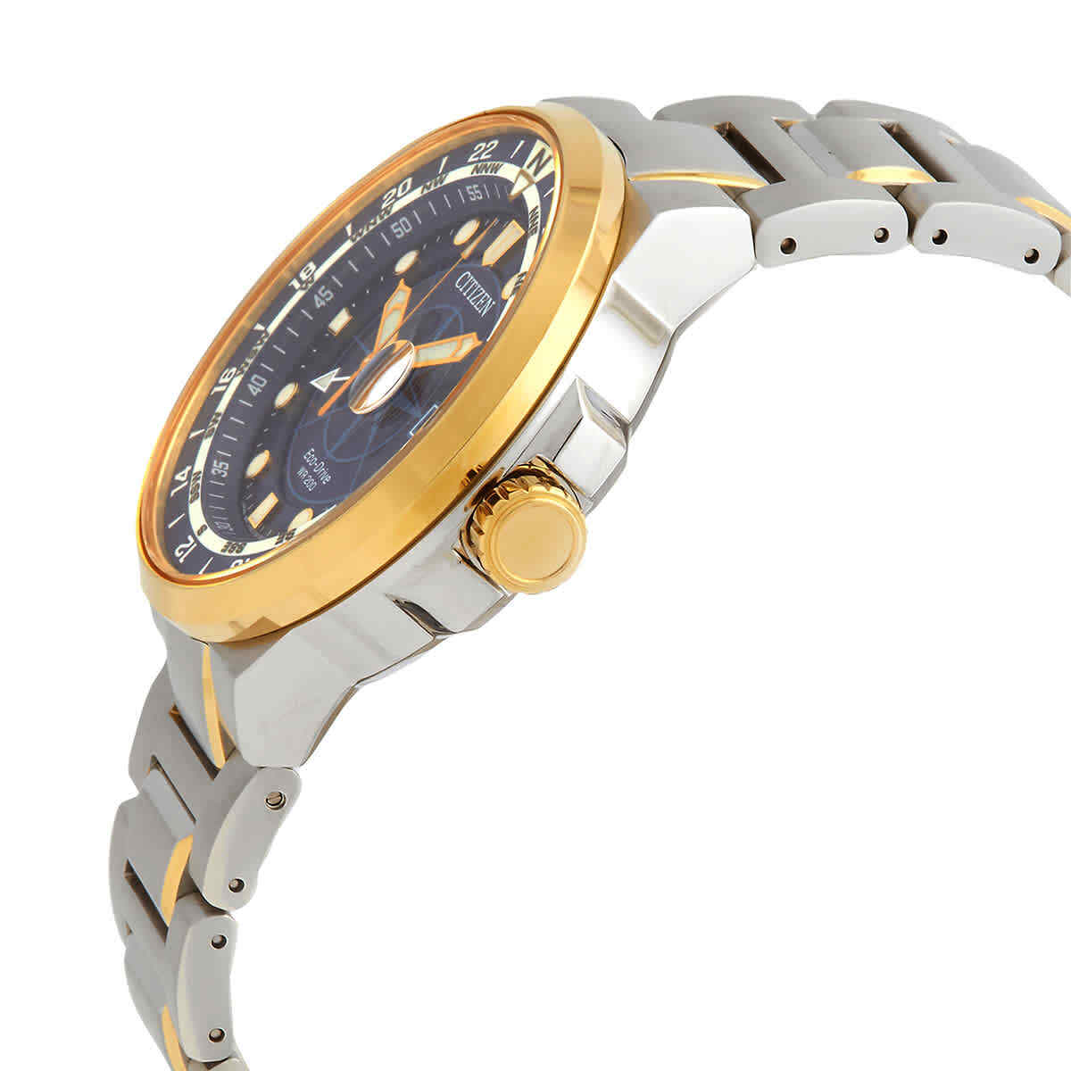 Citizen Endeavor Eco-Drive 44mm Gold-Tone Stainless Steel Case 