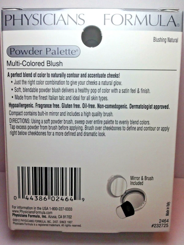 Physicians Formula Powder Palette Multi Colored Blush , Blushing Natural #2464  - Image 2 of 2
