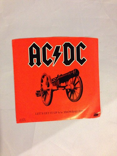 AC/DC Let's Get It Up b/w Snowballed - Picture 1 of 4