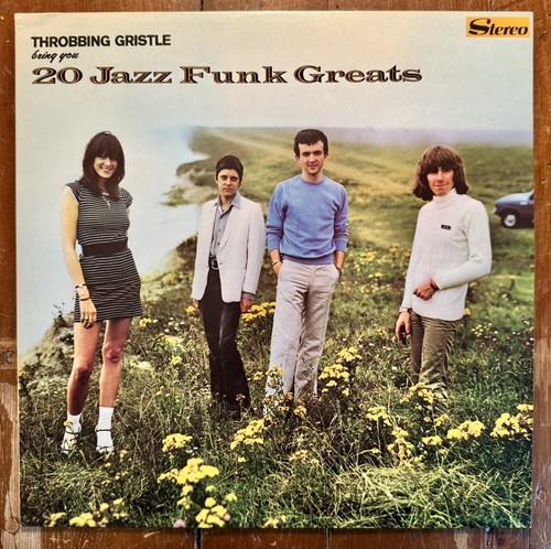 Throbbing Gristle- 20 jazz funk greats-Original 1979 Vinyl LP- Rare EX