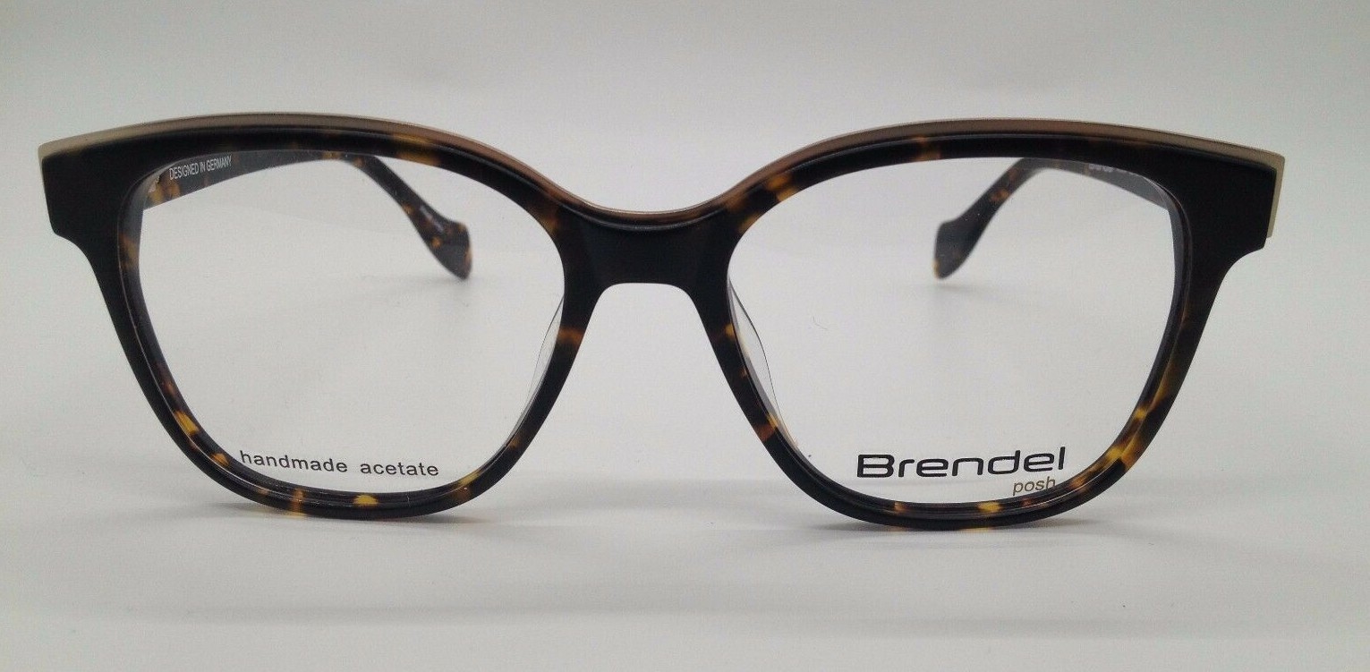 Brendel 903068 Tortoise/Gold 60/TOR Plastic Eyeglasses Frame 52-17-135 New RX