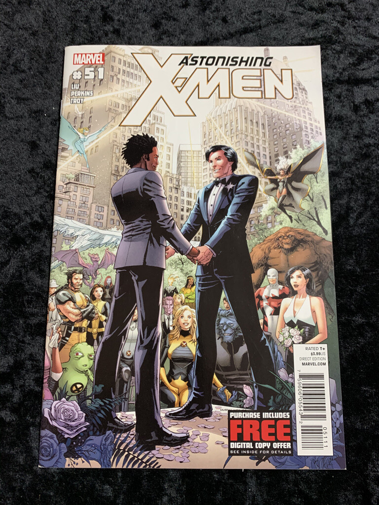 2012 Astonishing X-Men #51 Marriage Northstar Kyle Marvel Comics