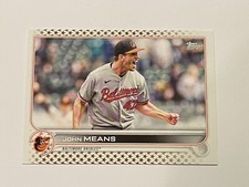 2022 Topps Baseball Gold Stars #253 - John Means - Baltimore Orioles