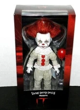 LIVING DEAD DOLLS PENNYWISE MOVIE DOLL IT NEW SEALED 10" NICE BOX LDD