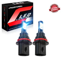 Parts Accessories For Ford 6000K 9007 LED Headlight Hi/Low Beam Bulbs Kit