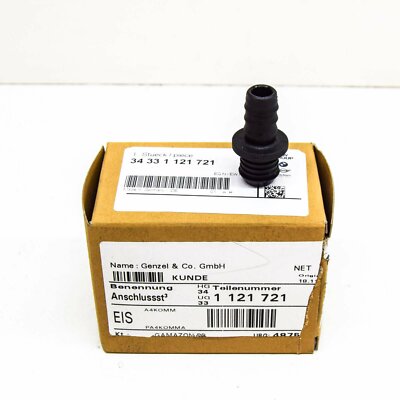 BMW 3 E30 POWER BRAKE UNIT DEPRESSION CONNECTOR STRAIGHT 34331121721 NO DUTY