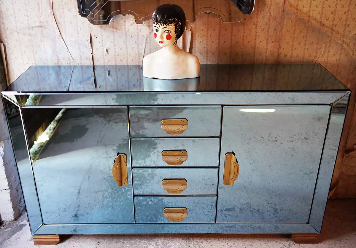 Ebay mirrored sideboard outlet