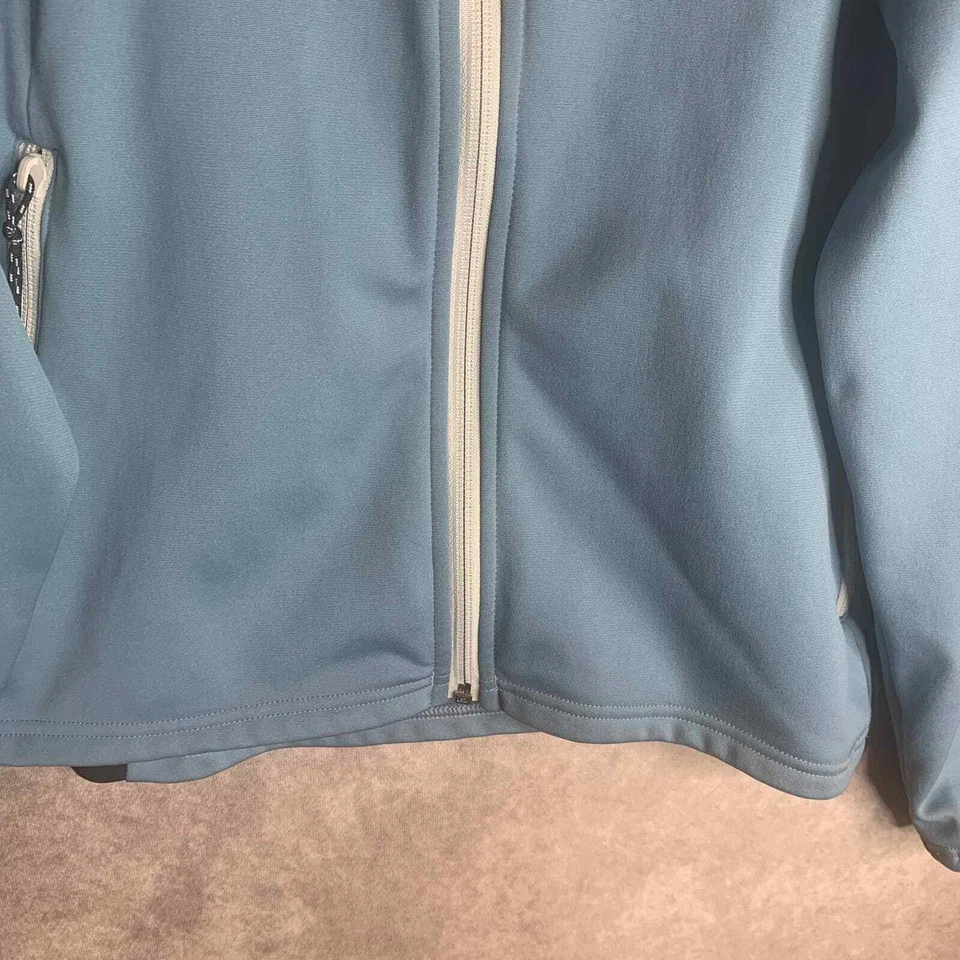 Chaqueta de ciclismo Pearl Izumi para mujer talla mediana azul cremallera completa mangas largas Foto 3 de 4