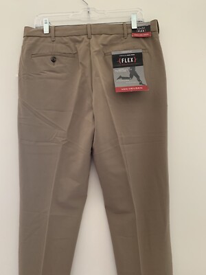 men's van heusen flex straight-fit no-iron dress pants Premium Soft Lux Flex Dress Pant Sky Captain / 32 / 32 main image 1