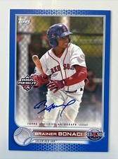 2022 Topps Pro Debut Brainer Bonaci PD-79 AUTO SALEM RED SOX 104/150