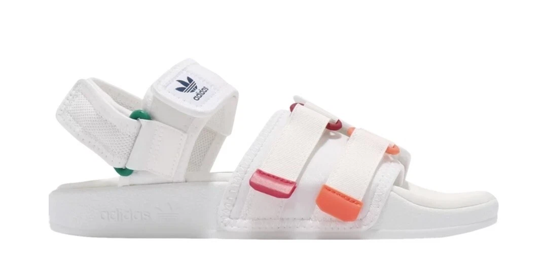 Sandalo Adidas Originals Adilette 4.0 ""Bianco scarlatto vero arancione"" GZ8828