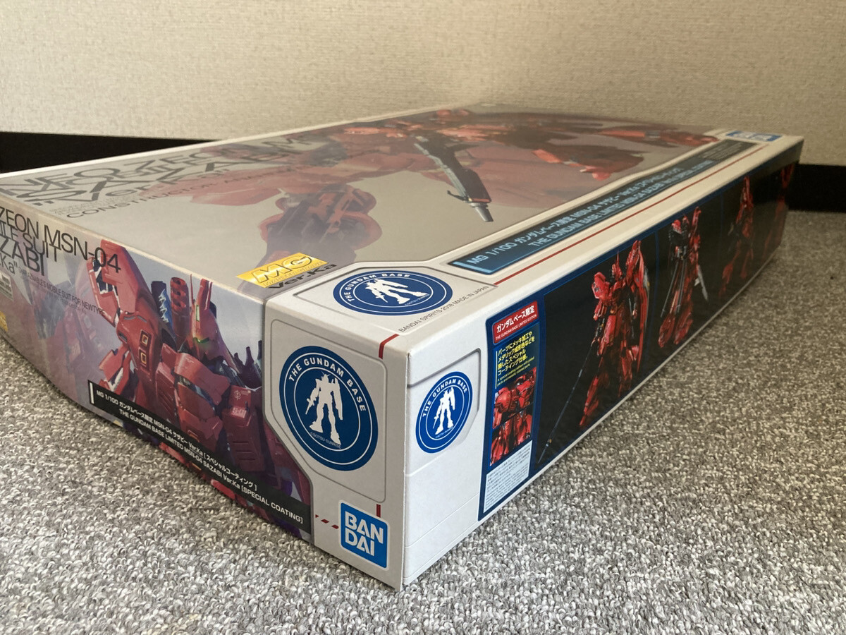 MG 1/100 MSN-04 Sazabi Ver.Ka Special Coating Gundam Base Limited