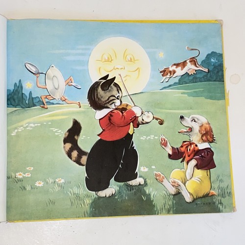 Vintage 1953 Mother Goose Rhymes Hardcover Full Color Illustrations - Picture 6 of 21