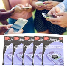 5Pcs 2 In 1 5G EMF Protection Cell Phone Stickers Anti Radiation Stickers