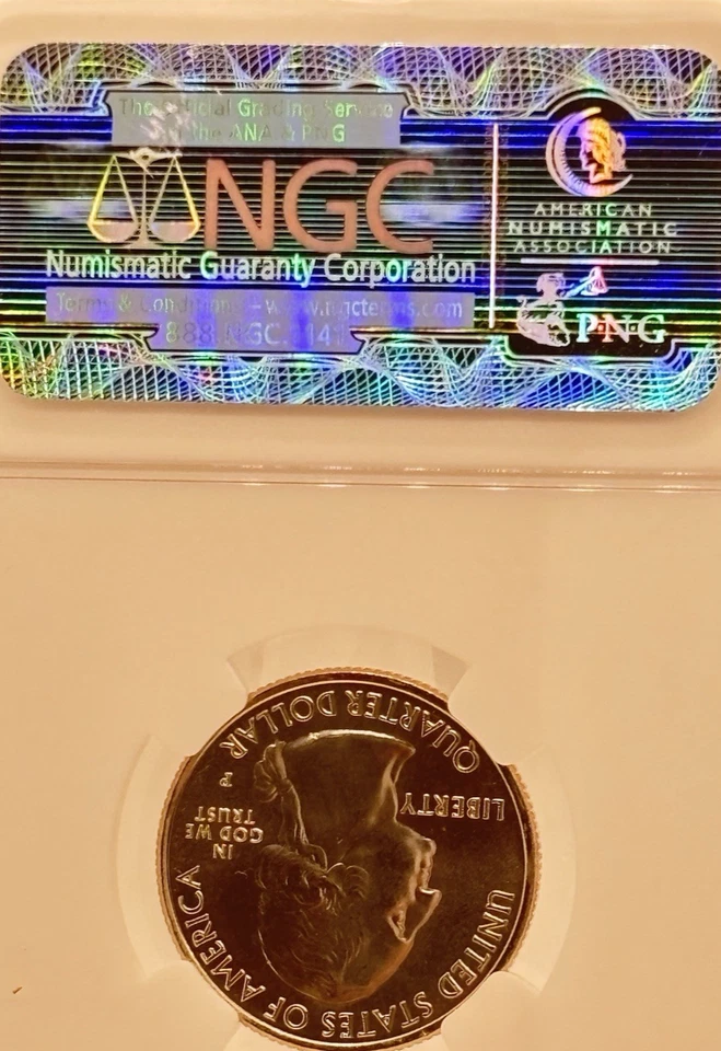 2011 P 25C ATB QUARTER "CHICKASAW" EARLY RELEASES MS 67 3493515-002 #13427 - Image 4 of 4