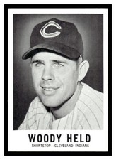1960  Leaf Baseball #2 Woody Held      125E-01