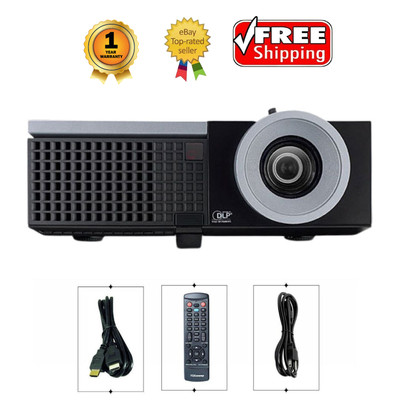 Dell 4220 Projektor DLP 4100 Lumen PC 3D Bereit Crestron HD 1080p W/Zubehör