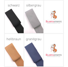 Ripsband  2m uni Dekoband Webband Hutband 40mm 4  Farben