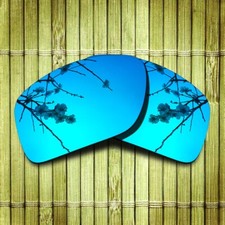 Ice Blue Replacement Lenses for-Oakley Double Edge OO9380 Polarized