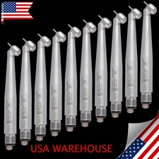  Dental 45 Degree Surgical High Speed Turbine Handpiece 4hole Fit NSK