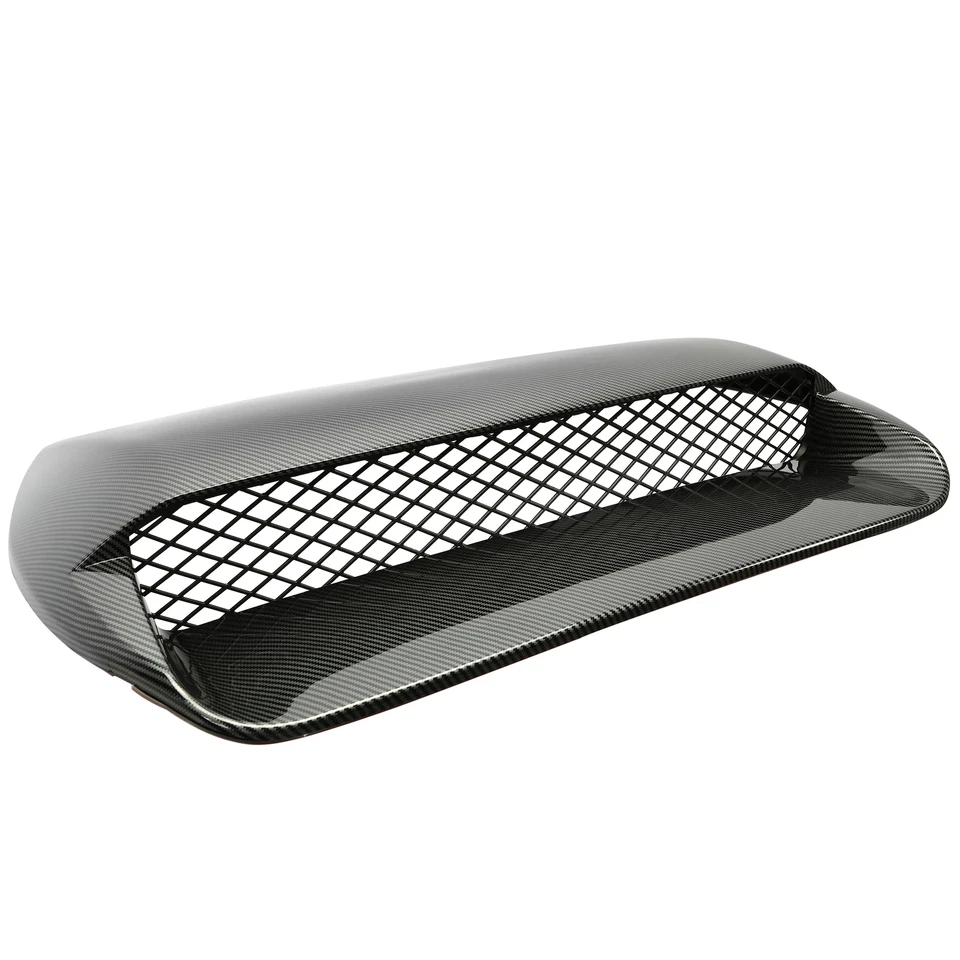 For 2015-2021 Subaru WRX STI Carbon Fiber Air Flow Hood Scoop Bonnet Vent NEW Foto 4 de 4