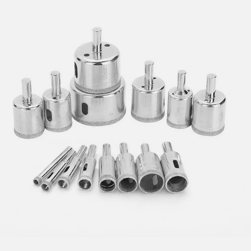 Diamond Drill Bit Glass Ceramic Tile Porcelain Hole Maker Saw Cutting 6-200mm - Picture 2 of 55