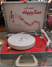Vintage deJay Happy Tunes portable Record Player - Model SP11