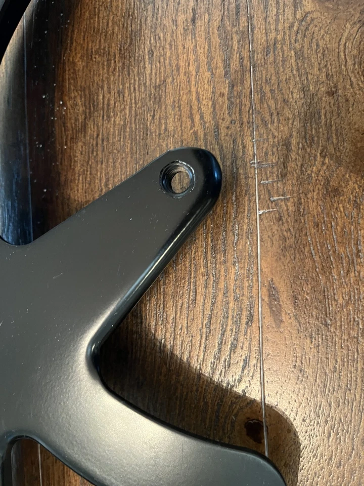 Harley-Davidson Night Rod Street V-Rod 2003-2006 basculante cubierta de cinturón Gaurd negro Foto 4 de 4