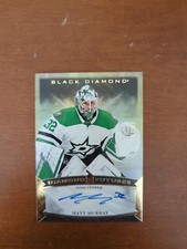 2023-24 UD Black Diamond Futures Matt Murray Gold Auto /99 🔥 Dallas ⭐️