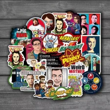 The Big Bang Theory Stickers 50 pk
