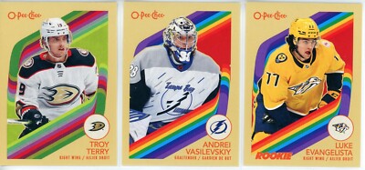 U PICK LOT 2023-24 23-24 O-Pee-Chee OPC RETRO BLANK BACK PARALLEL card set #NNO